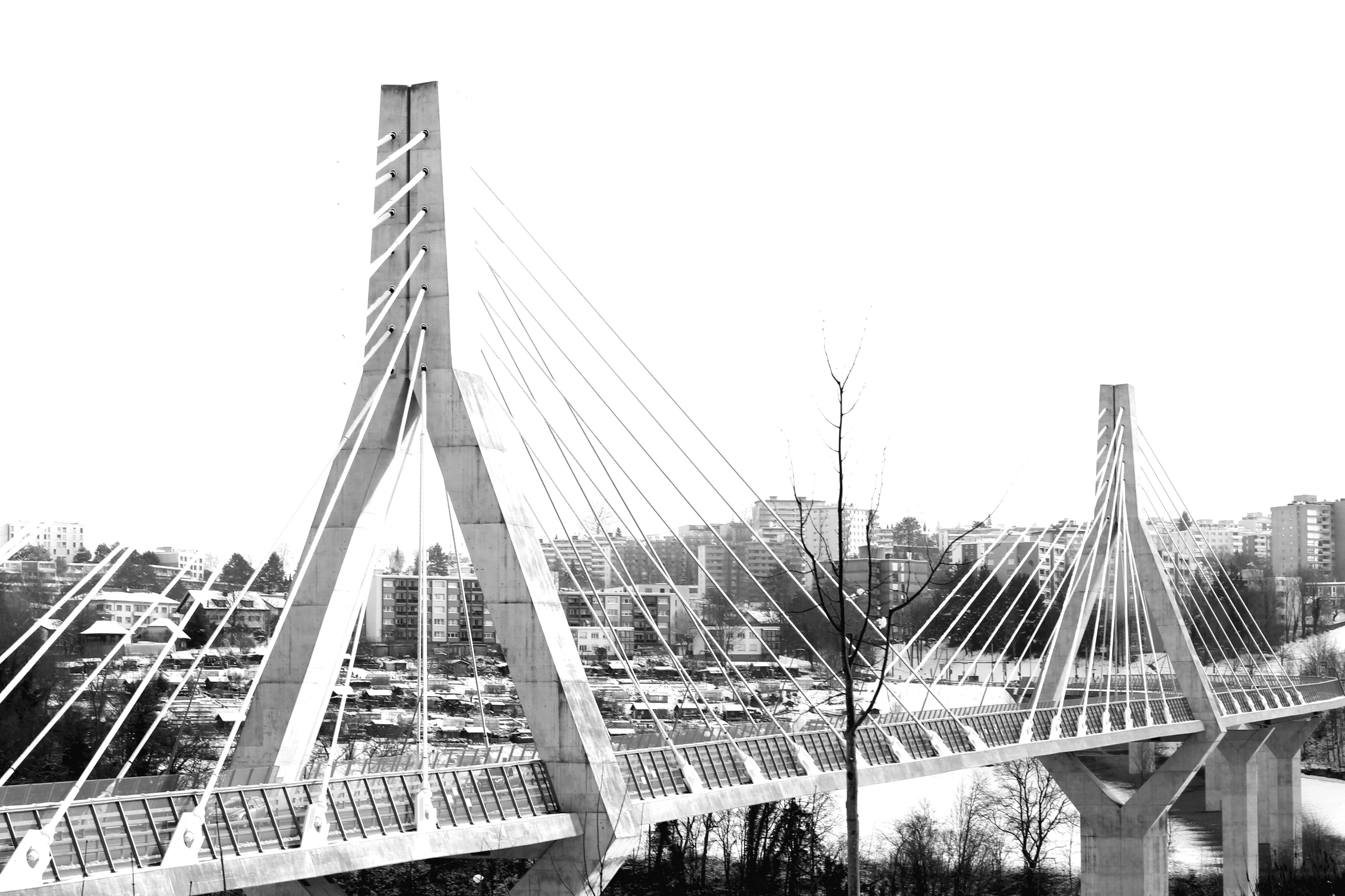 Fribourg, Poya Bridge - Switzerland