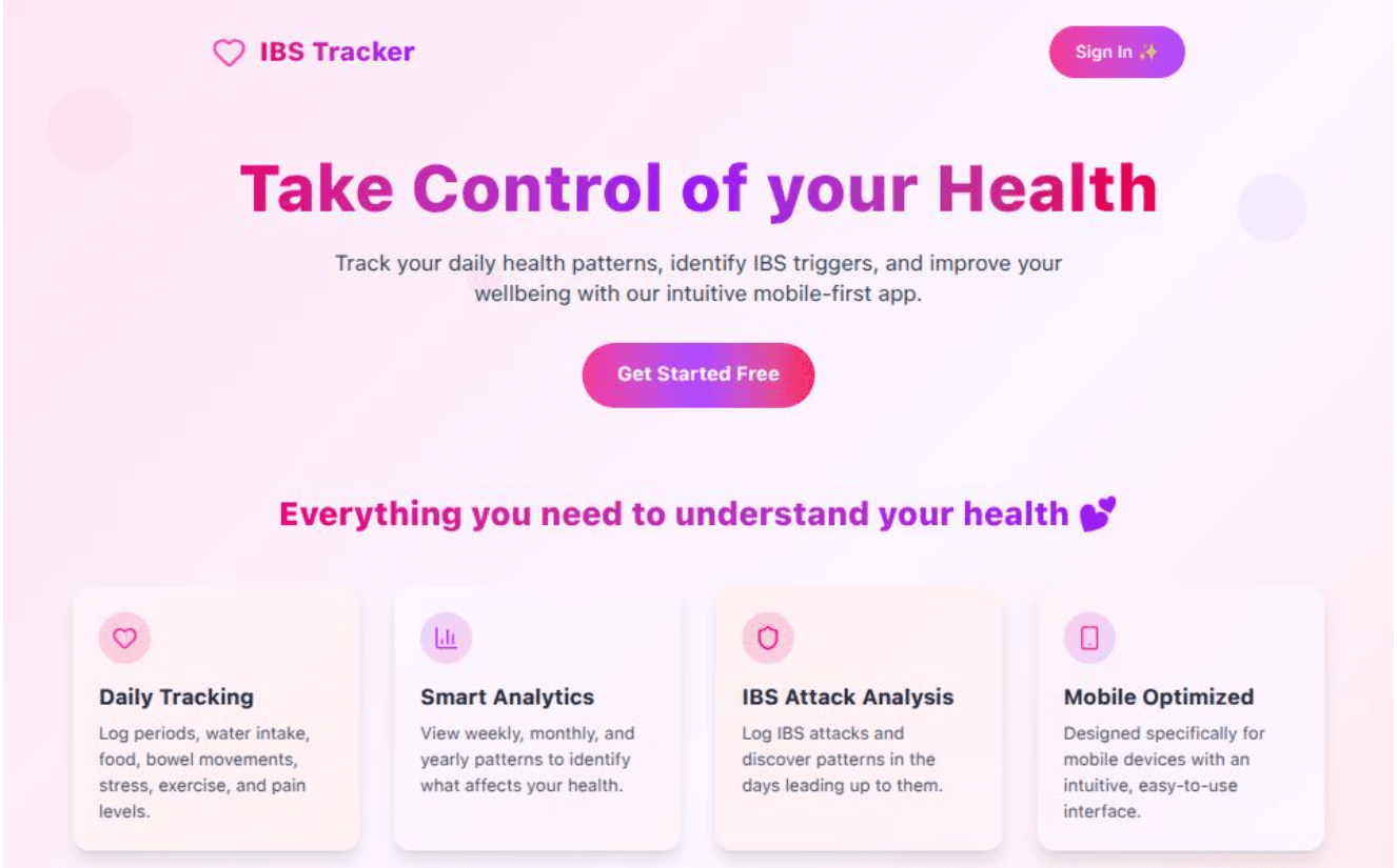 IBS Tracker